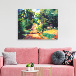 Toile Paysage près de Varengeville par Renoir