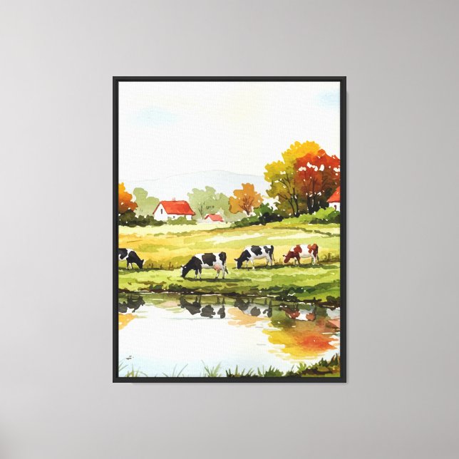 Toile Paysage rural (Recto)