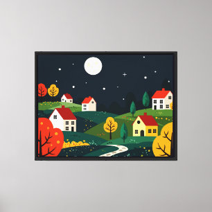 Toile Paysage rural