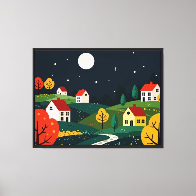 Toile Paysage rural (Recto)