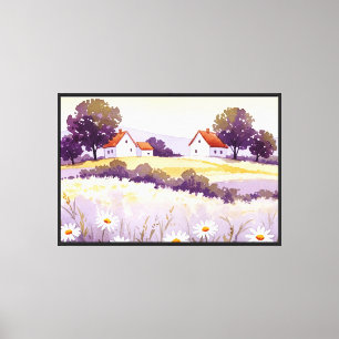 Toile Paysage rural paisible