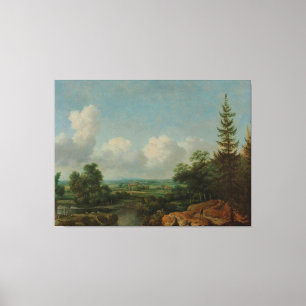 Toile Paysage suédois, Allaert van Everdingen, 1650