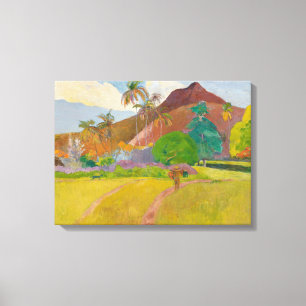 Toile Paysage tahitien (par Paul Gaugin)