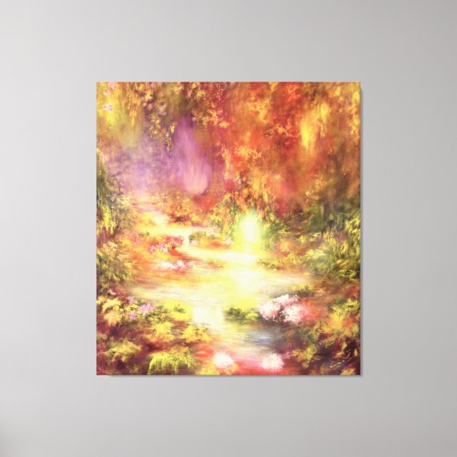 Toile Paysage tropical 1990 (Recto)