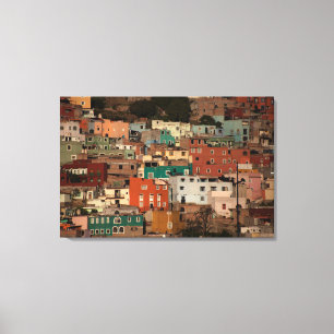 Toile Paysage urbain de Guanajuato, Mexique