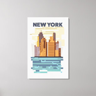 Toile Paysage urbain de New York