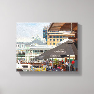 Toile Paysage urbain du Cap ZA Waterfront