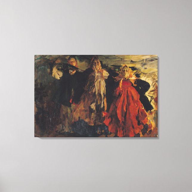 Toile Paysans russes, 1902 (Recto)