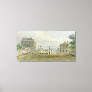 Toile Péage faisant le coin de Hyde Park, 1785