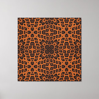 Toile Peau Poster de animal Brown Rétro De Leopard