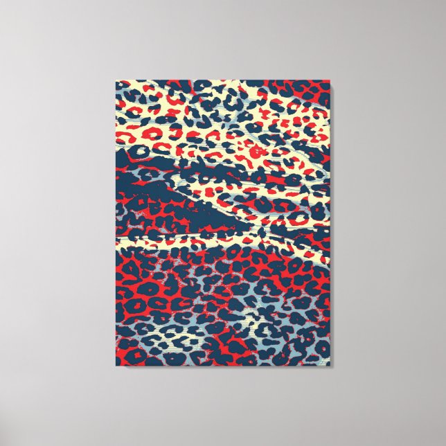 Toile Peau poster de animal De Leopard - Art (Recto)