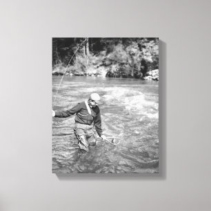 Toile Pêche à l'homme