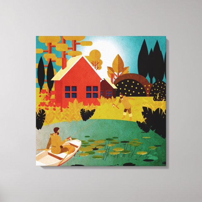 Toile pêcheurs (Recto)