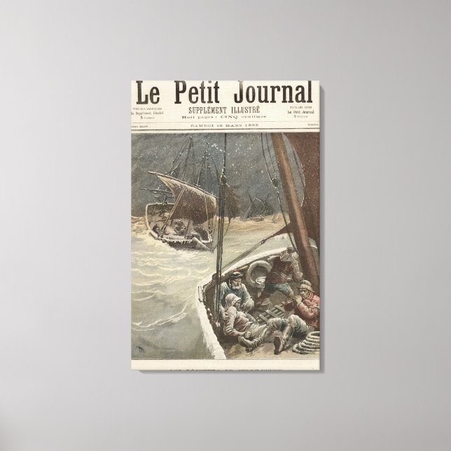 Toile Pêcheurs de Terre-Neuve (Recto)