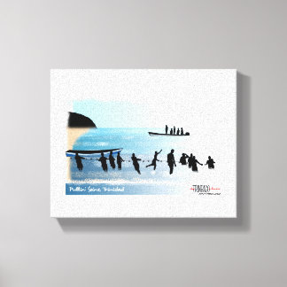 Toile Pêcheurs tirant la senne