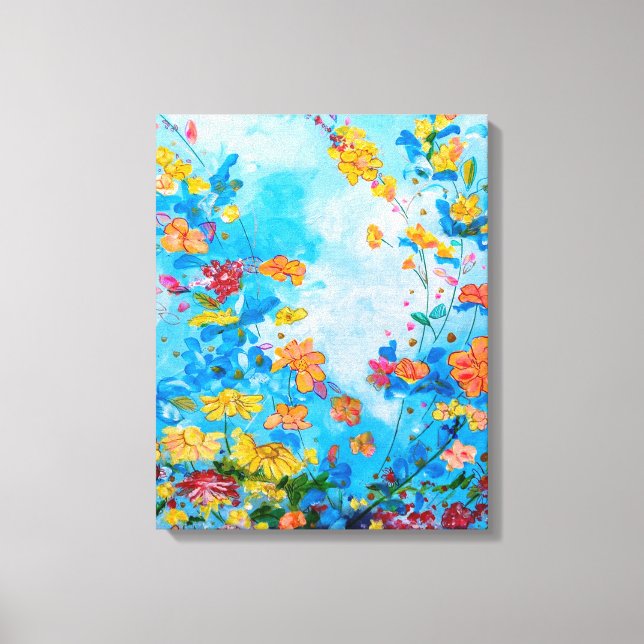 toile peinte à fleurs (Recto)