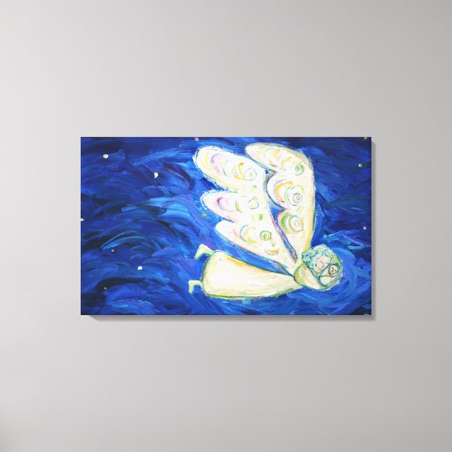 Toile Peinture à l'angle et à la volée pour bébé (grand  (Recto)