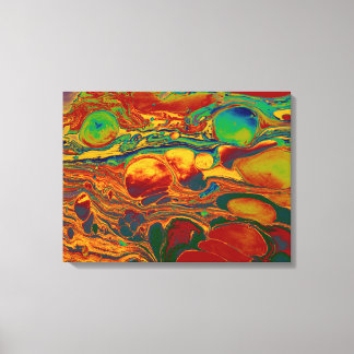 Toile Peinture à l'huile Abstraite colorée Art Motif