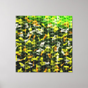 Toile Peinture à l'huile Abstraite et acrylique sur osie