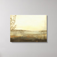 Peinture à l'huile de paysage moderne Sunset