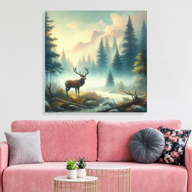 Toile Peinture à l'huile de porc (Insitu(Salon))