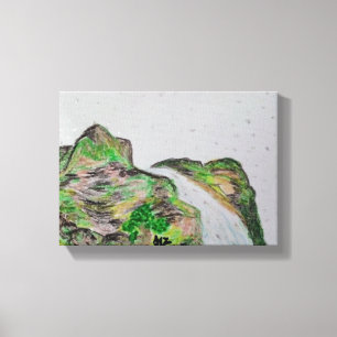 Toile Peinture à l'huile Pastel en Canvass