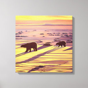 Toile Peinture à l'ours polaire Imprimantes et affiches
