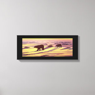 Toile Peinture à l'ours polaire Imprimantes et affiches