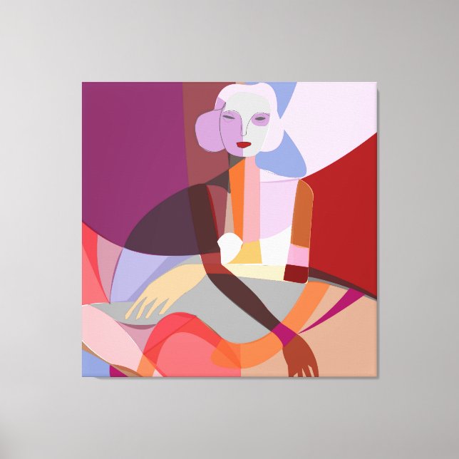 Toile Peinture Abstraite (Recto)