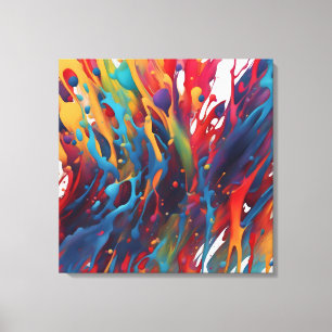 Toile peinture Abstraite