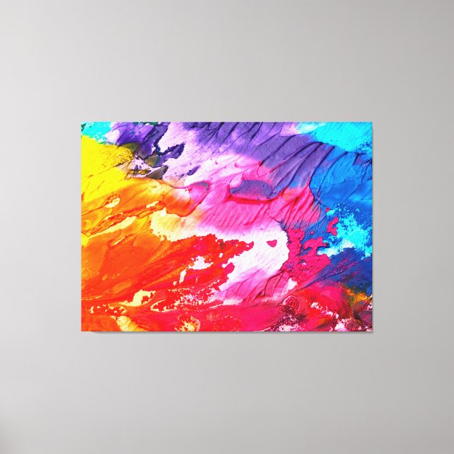 Toile Peinture Abstraite (Recto)
