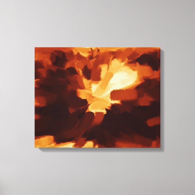Toile Peinture Abstraite | Art Abstrait 10 (Recto)