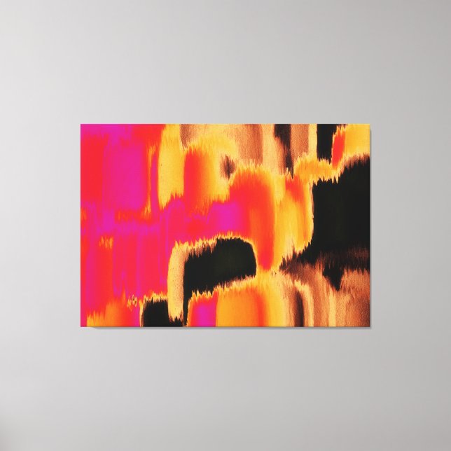 Toile Peinture Abstraite | Art Abstrait 21 (Recto)