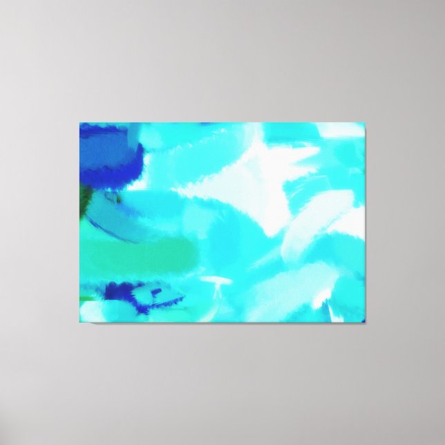 Toile Peinture Abstraite | Art Abstrait 24 (Recto)