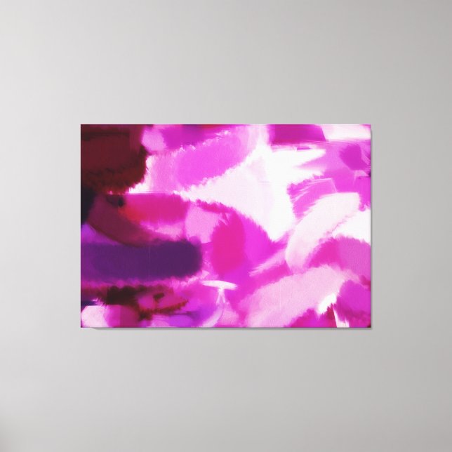Toile Peinture Abstraite | Art Abstrait 28 (Recto)