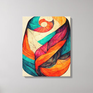 Toile Peinture Abstraite Boho Peinture Canvas Peinture M