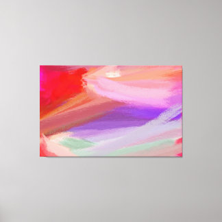 Toile Peinture Abstraite | Coloré rétro 6