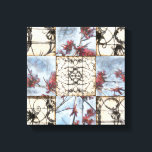 Toile Peinture Abstraite de défilement<br><div class="desc">Un tableau abstrait lambrissé à défilement floral de Jennifer Goldberger. Pièce merveilleusement complexe, deux panneaux ne sont pas exactement les mêmes. Si vous cherchez un cadeau magnifique ne cherchez plus!</div>