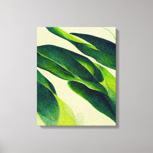 Toile Peinture Abstraite Plante Peinture Peinture Peintu