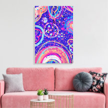 Peinture Abstraite : Voyages de Nuit