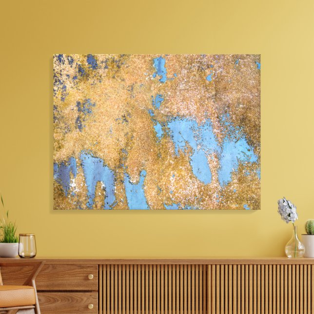 Toile peinture altérée sur fibre de verre (Insitu(Salon))