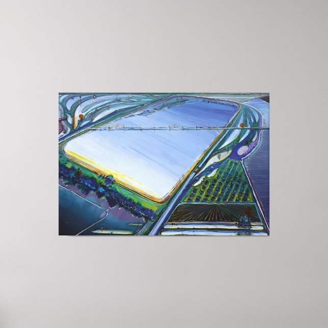 Toile peinture artistique de Wayne Thiebaud (Recto)