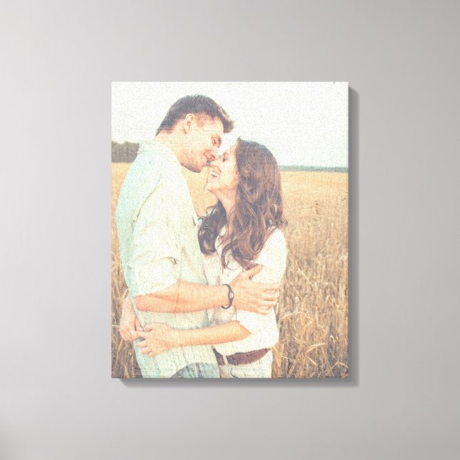 Toile Peinture Brush Strokes Peint Overlay Photo (Recto)