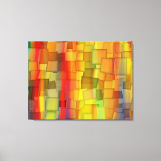 TOILE PEINTURE COLORÉE ARBORESSE ART 3