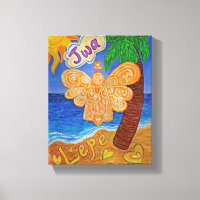 Peinture créole Angel Art Plastique