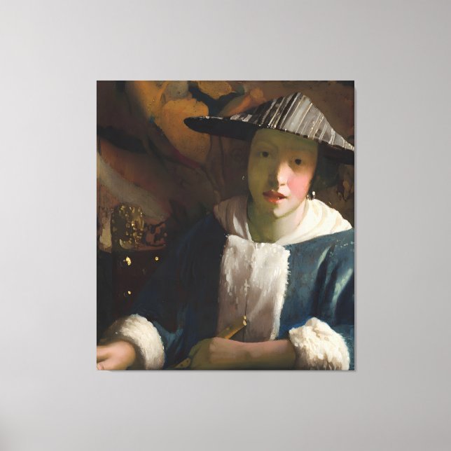 Toile peinture de Johannes Vermeer (Recto)