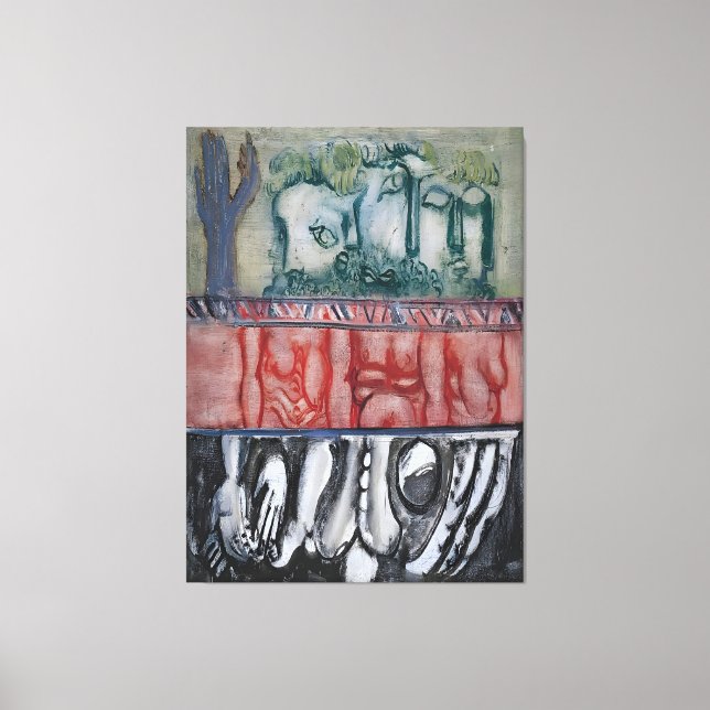 Toile peinture de Mark Rothko (Recto)