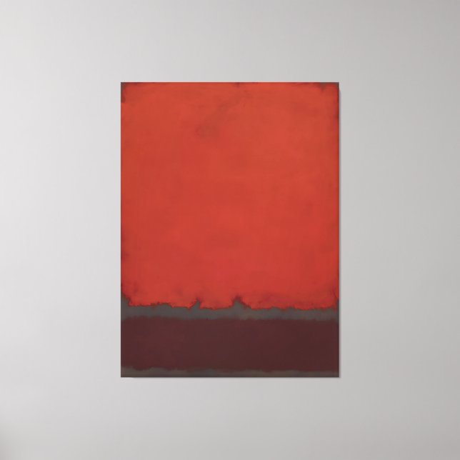 Toile peinture de Mark Rothko (Recto)