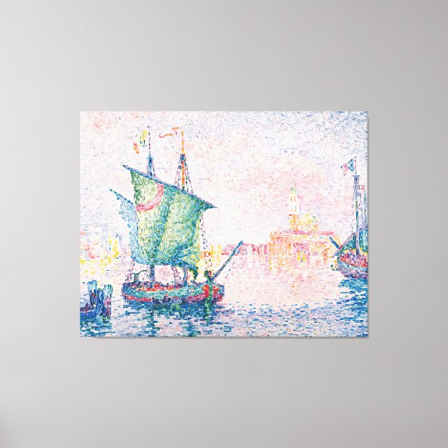 Toile peinture de Paul Signac (Recto)
