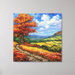 Toile Peinture de paysage
